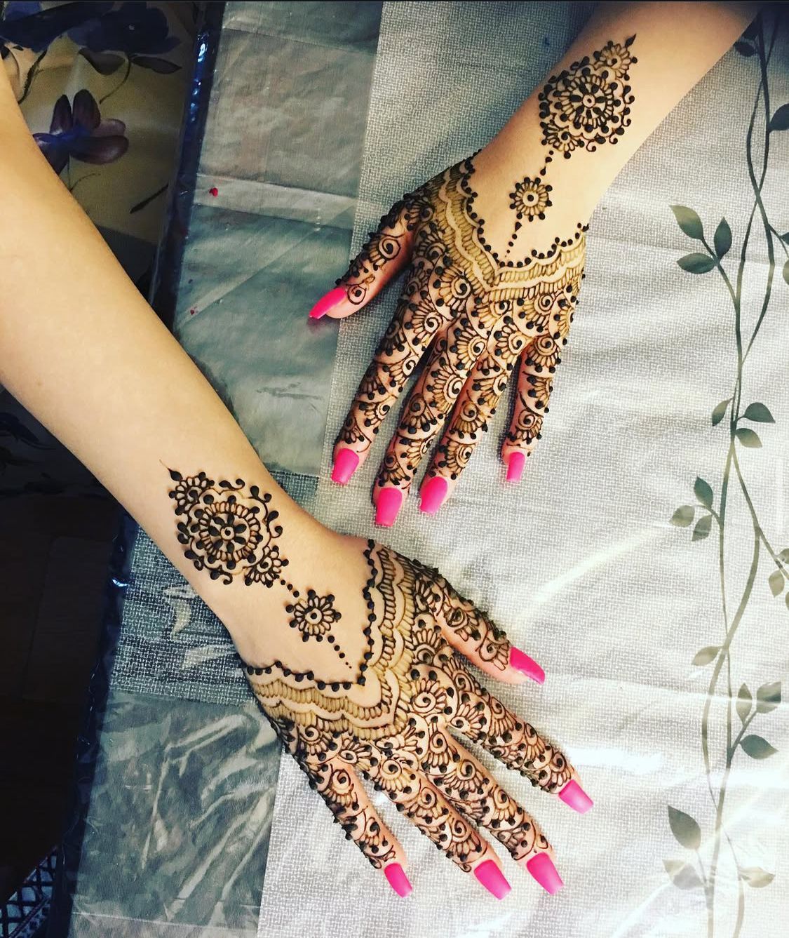 Floral Henna Designs Calgary